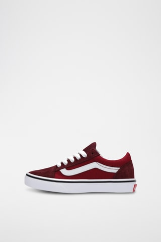 Baskets en cuir Old Skool - Bordeaux