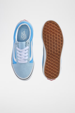 Baskets en cuir Old Skool - Bleu clair