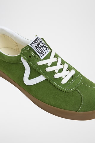 Baskets en cuir Super Lowpro - Vert
