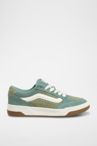 Baskets en nubuck Hylane - Vert d'eau