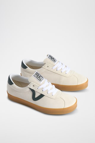 Baskets en cuir Sport Low - Ecru