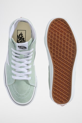 Baskets montantes en nubuck SK8-Hi Tapered - Vert clair