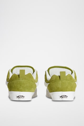 Baskets en nubuck Knu Skool - Vert olive