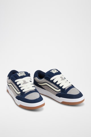 Baskets en nubuck Hylane - Bleu marine