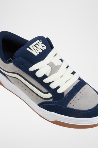 Baskets en nubuck Hylane - Bleu marine