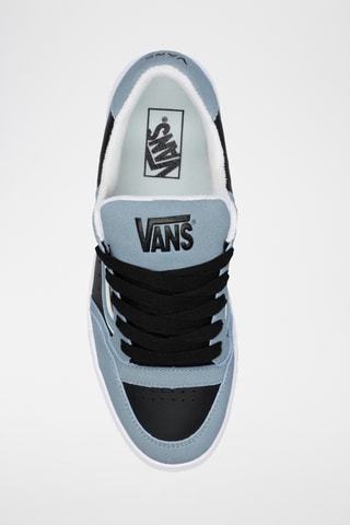 Baskets en nubuck Hylane - Ciel et noir