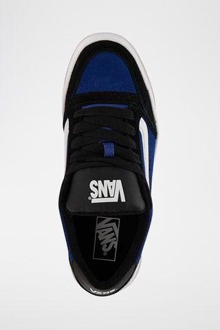 Baskets en nubuck Hylane - Bleu cobalt et noir