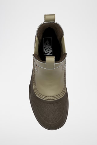 Bottines Chelsea en cuir MTE Standard - Vert d’eau et gris foncé