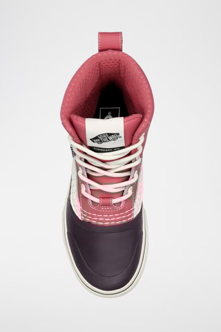 Baskets montantes en cuir MTE Standard - Rose foncé et noir