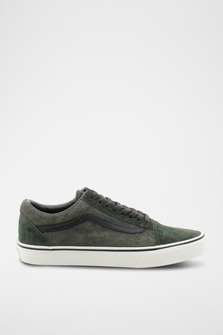 Baskets en nubuck Old Skool - Vert foncé et kaki