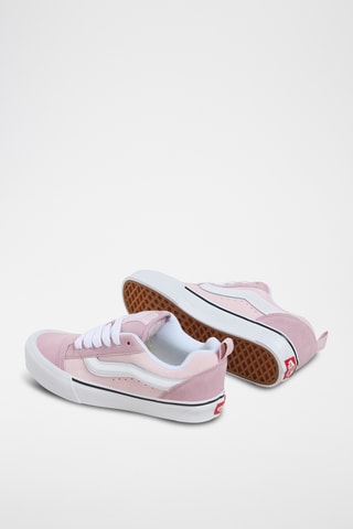 Baskets en cuir Knu Skool - Rose