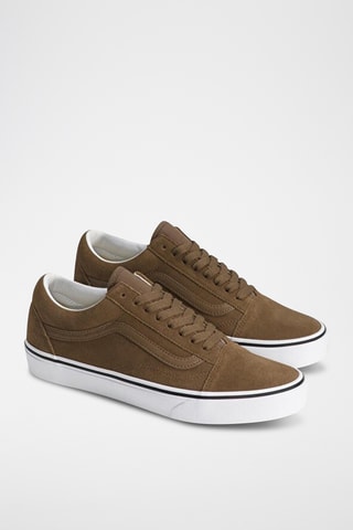 Baskets en cuir Old Skool - Marron