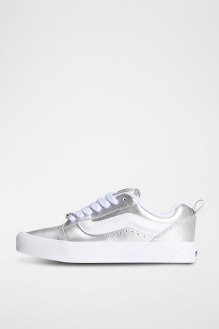 Baskets en cuir Knu Skool - Argenté
