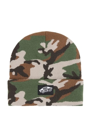 Bonnet - Vert foncé et marron