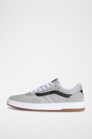 Baskets en cuir Cruze 3.0 - Gris clair et noir