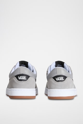 Baskets en cuir Cruze 3.0 - Gris clair et noir