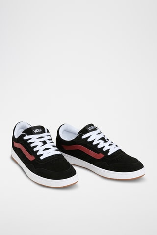 Baskets en nubuck Cruze 3.0 - Noir et rouge