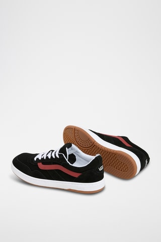 Baskets en nubuck Cruze 3.0 - Noir et rouge