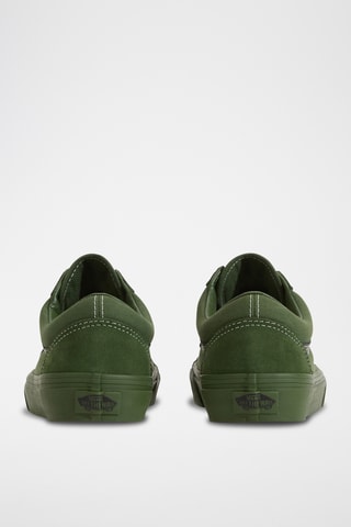 Baskets en cuir Old Skool - Vert et noir