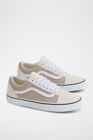 Baskets en cuir Old Skool - Beige et écru