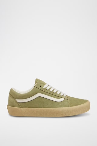Baskets en cuir Old Skool - Kaki