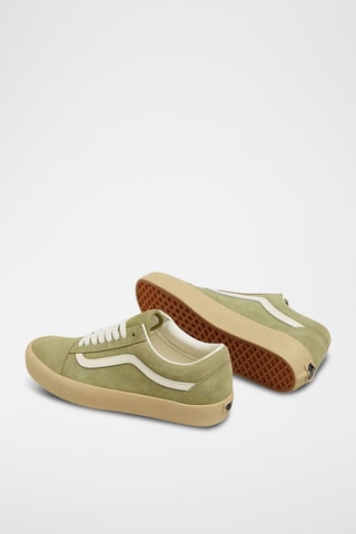 Baskets en cuir Old Skool - Kaki