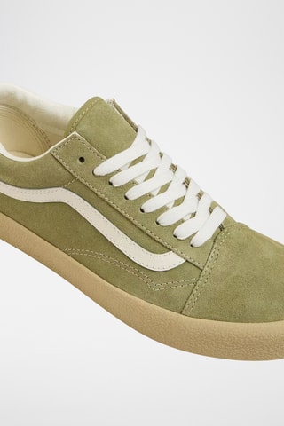 Baskets en cuir Old Skool - Kaki