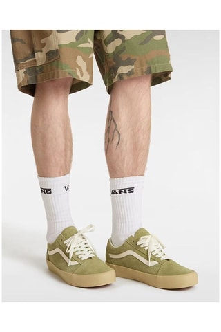 Baskets en cuir Old Skool - Kaki