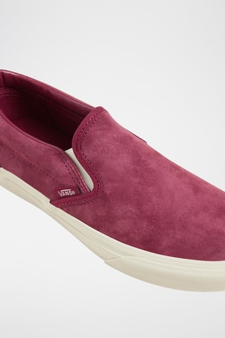 Slip-on en nubuck Classic - Bordeaux