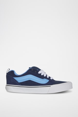 Baskets en cuir Knu Skool - Bleu marine
