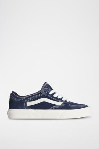 Baskets en nubuck Rowley Classic - Bleu nuit