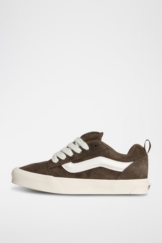 Baskets en nubuck Knu Skool - Marron foncé