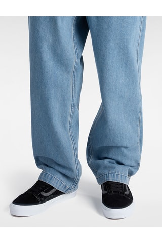 Baskets en cuir Old Skool - Noir