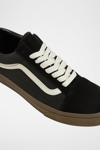 Baskets en cuir Old Skool - Noir