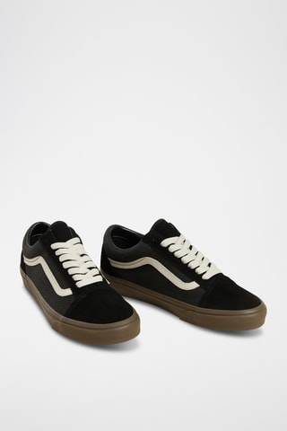 Baskets en cuir Old Skool - Noir