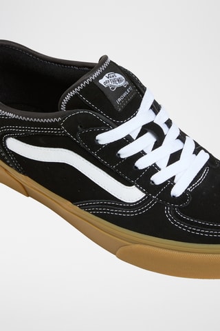 Baskets en cuir UA Rowley Classic - Noir et blanc