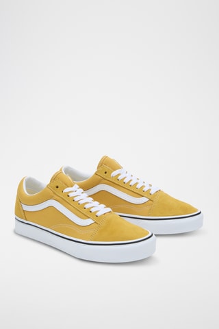 Baskets en nubuck Old Skool - Moutarde