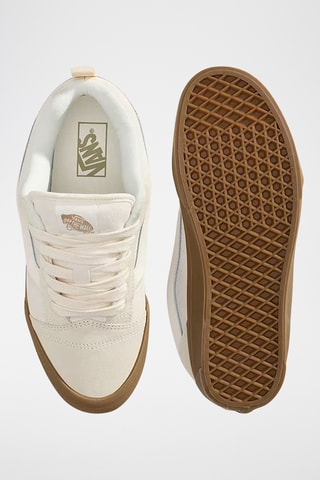 Baskets en cuir Knu Skool - Ecru