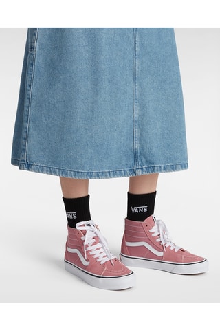 Baskets montantes Sk8-Hi Tapered - Rose