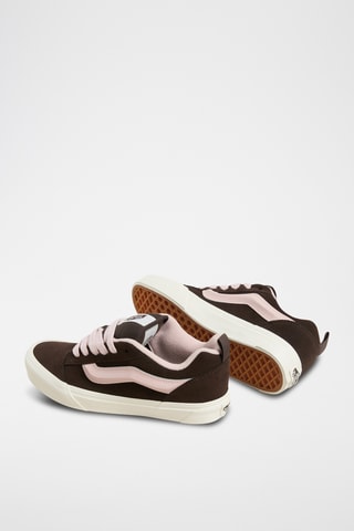 Baskets en cuir Knu Skool - Rose