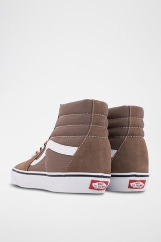 Baskets montantes en nubuck SK8-Hi - Marron