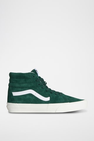 Baskets montantes en nubuck SK8-Hi - Vert émeraude