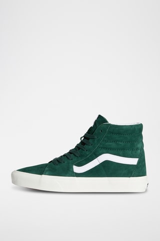 Baskets montantes en nubuck SK8-Hi - Vert émeraude