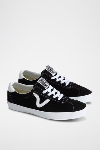 Baskets en cuir Sport Low - Noir