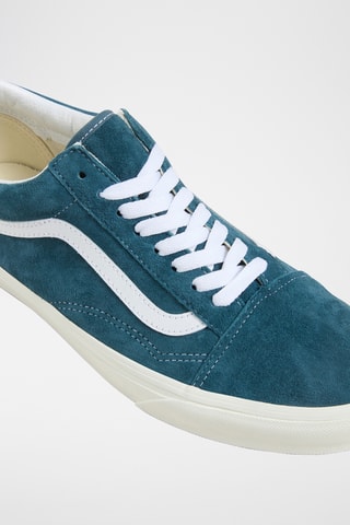 Baskets en nubuck Old Skool - Bleu pétrole