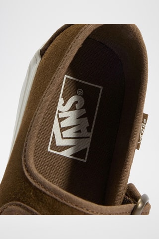 Ballerines en cuir Mary Jane - Marron