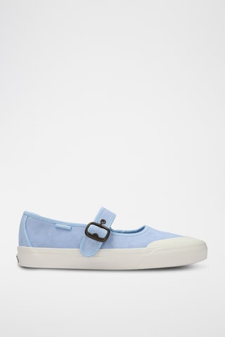 Ballerines en cuir Mary Jane - Ciel