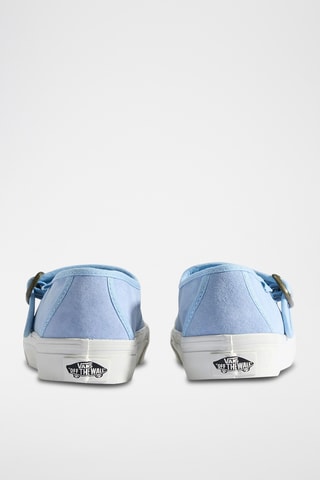 Ballerines en cuir Mary Jane - Ciel