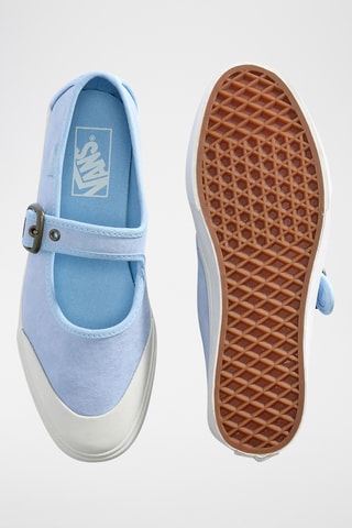 Ballerines en cuir Mary Jane - Ciel