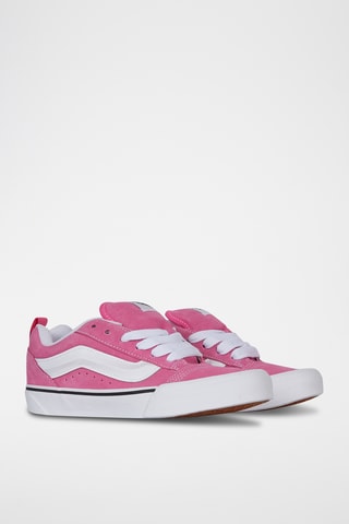 Baskets en cuir Knu Skool - Rose
